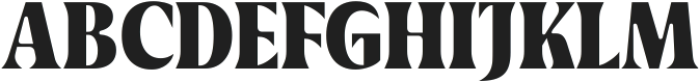 Griggs Variable Black Serif ttf (900) Font UPPERCASE