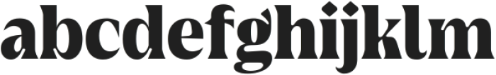 Griggs Variable Black Serif ttf (900) Font LOWERCASE