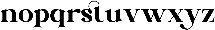 Grilan Acisen otf (400) Font LOWERCASE