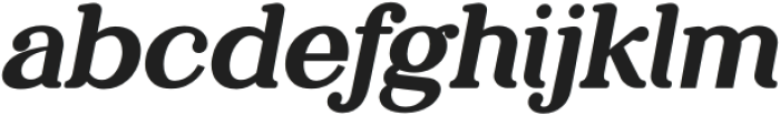 Grillages Bold Italic otf (700) Font LOWERCASE