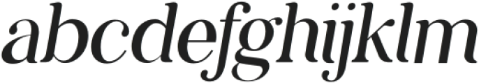 Grillages Thin Italic otf (100) Font LOWERCASE