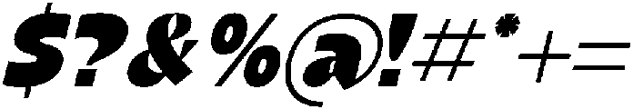 Grilleds Italic otf (400) Font OTHER CHARS