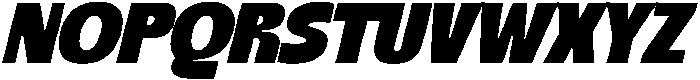 Grilleds Italic otf (400) Font UPPERCASE