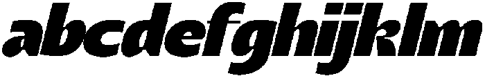 Grilleds Italic otf (400) Font LOWERCASE