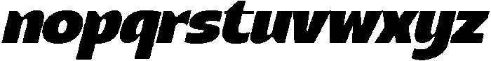 Grilleds Italic otf (400) Font LOWERCASE