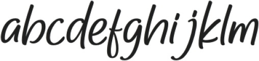 Grillith otf (400) Font LOWERCASE