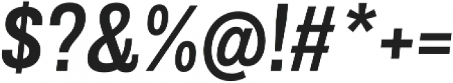 Grillmaster Medium Italic otf (500) Font OTHER CHARS