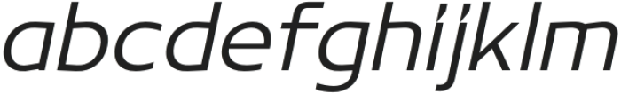 Grilova Light Slanted otf (300) Font LOWERCASE