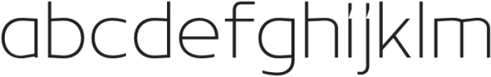 Grilova Thin otf (100) Font LOWERCASE