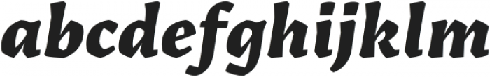 Grimmig Heavy Italic otf (800) Font LOWERCASE
