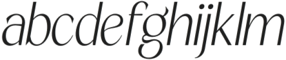 Grimora Neue Extra Light Slant otf (200) Font LOWERCASE