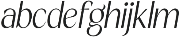 Grimora Neue Light Slant otf (300) Font LOWERCASE