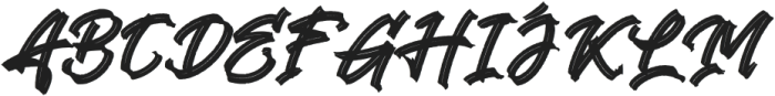 Grimraze Script Pro otf (400) Font UPPERCASE