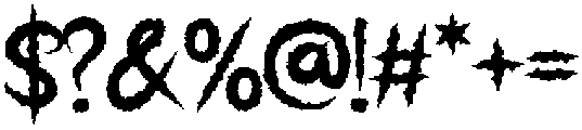 Grimthorn otf (400) Font OTHER CHARS