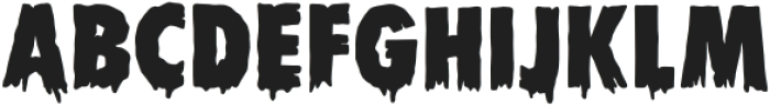 Grimvale Regular otf (400) Font UPPERCASE
