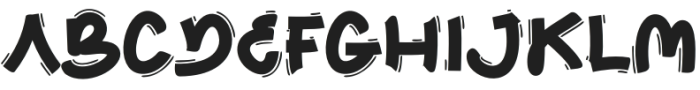 Grindmon Regular otf (400) Font UPPERCASE