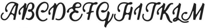 Grindstone Script otf (400) Font UPPERCASE