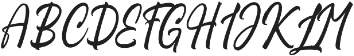 Grindvilles Regular otf (400) Font UPPERCASE