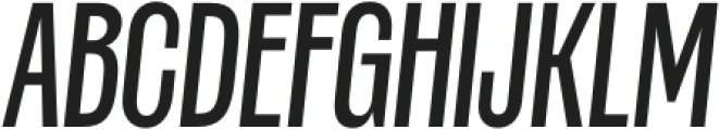 Gringa Regular Italic otf (400) Font UPPERCASE