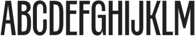 Gringa Regular otf (400) Font UPPERCASE