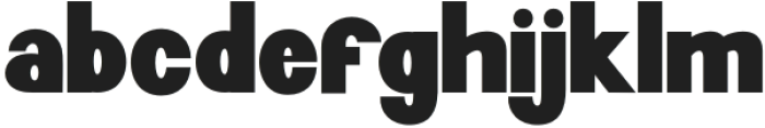 GripGrafted-Regular otf (400) Font LOWERCASE