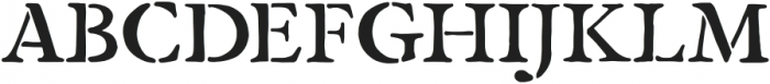 Gripstone  Serif otf (400) Font UPPERCASE