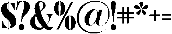Grisen Black otf (900) Font OTHER CHARS