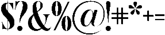 Grisen Bold otf (700) Font OTHER CHARS