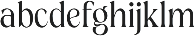 Grispily Medium otf (500) Font LOWERCASE