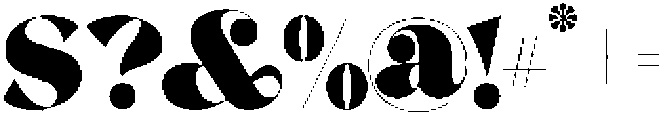 Gritah otf (400) Font OTHER CHARS