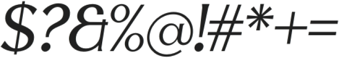 Gritlen Italic Bold otf (700) Font OTHER CHARS