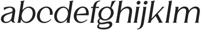 Gritlen Italic Medium otf (500) Font LOWERCASE