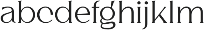 Gritlen Light otf (300) Font LOWERCASE