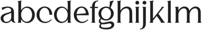 Gritlen Medium otf (500) Font LOWERCASE