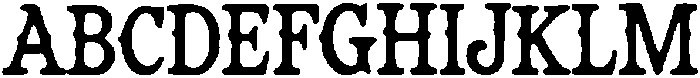 Gritty Medieval Regular otf (400) Font UPPERCASE