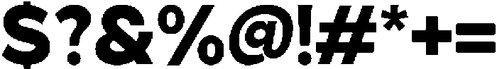 Grityle Black otf (900) Font OTHER CHARS