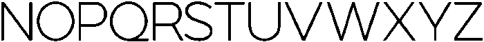 Grityle Extra Light otf (200) Font UPPERCASE