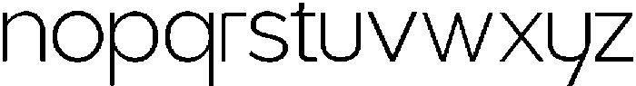 Grityle Extra Light otf (200) Font LOWERCASE
