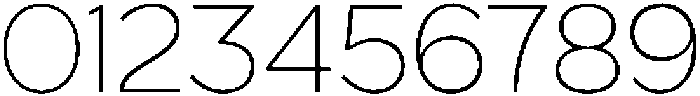 Grityle Thin otf (100) Font OTHER CHARS