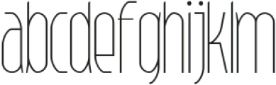 Grivolla Light ttf (300) Font LOWERCASE