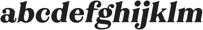 Grobek Black It otf (900) Font LOWERCASE