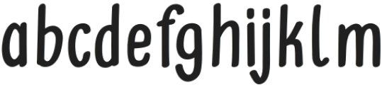 Grobuck Medium otf (500) Font LOWERCASE