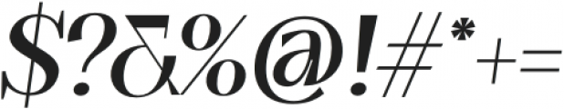 Grodsky Bold Italic otf (700) Font OTHER CHARS