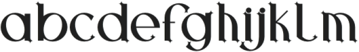 Grodyll-Regular otf (400) Font LOWERCASE