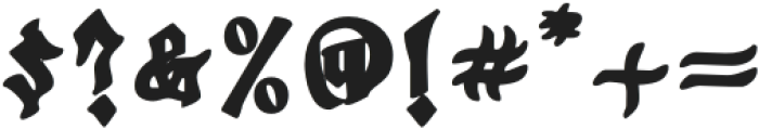 GrogothWet-Bold otf (700) Font OTHER CHARS