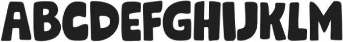 Grok Regular otf (400) Font UPPERCASE