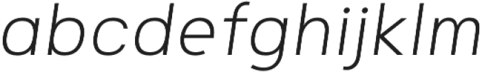 Grold Slim ExtraLight Italic otf (200) Font LOWERCASE