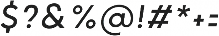 Grold Slim SemiLight Italic otf (300) Font OTHER CHARS
