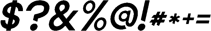 Grolly Italic otf (400) Font OTHER CHARS