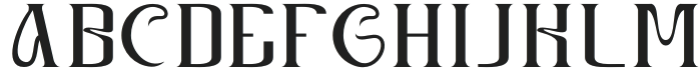 Gromaq Regular otf (400) Font LOWERCASE